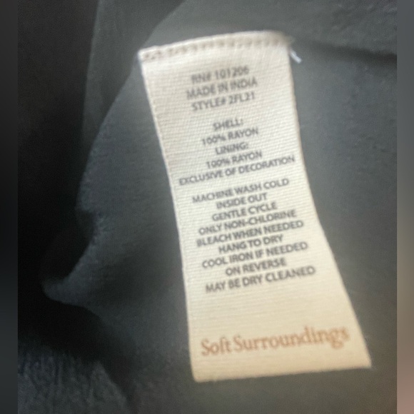 Soft Surroundings Maxi Dress Animal Print - Picture 11 of 14